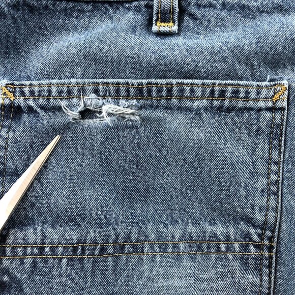 Carhartt Men's B13-DPS Carpenter Jeans Size 33x32 Loose Original Fit Straight - Picture 10 of 14